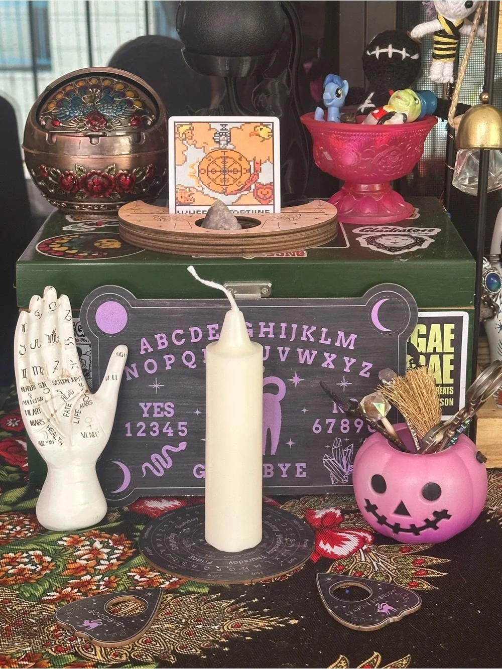 White Jumbo Spell Candle